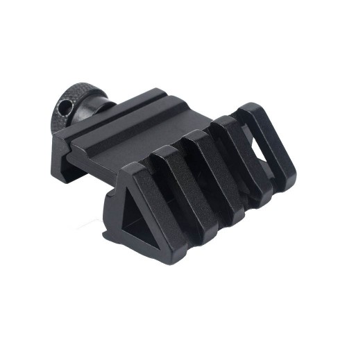 METAL 45 Degree Offset Mount, The 45 degree mount (also referred to as an offset mount) is a utility block for building the perfect optics/accessory setup for your gun